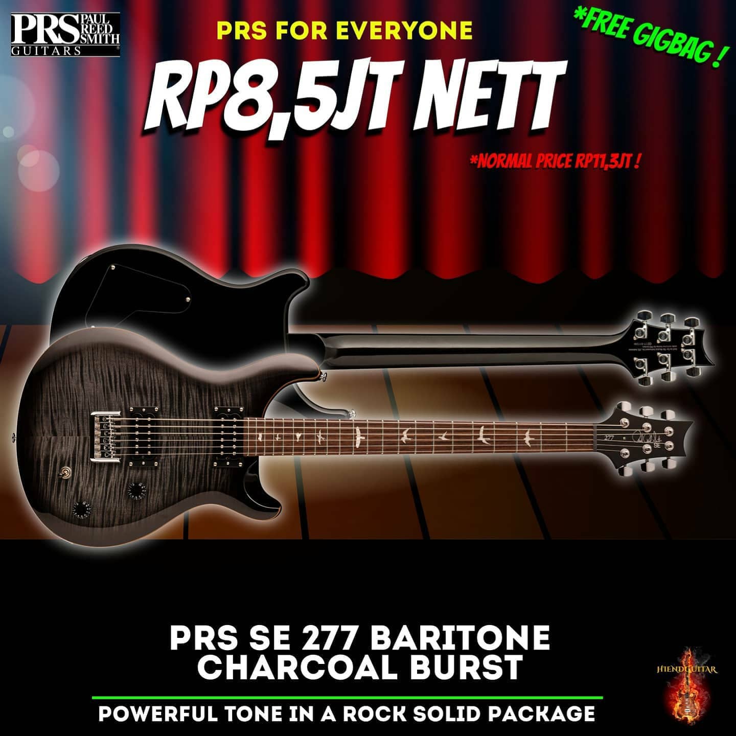 PRS SE 277 baritone NEW...