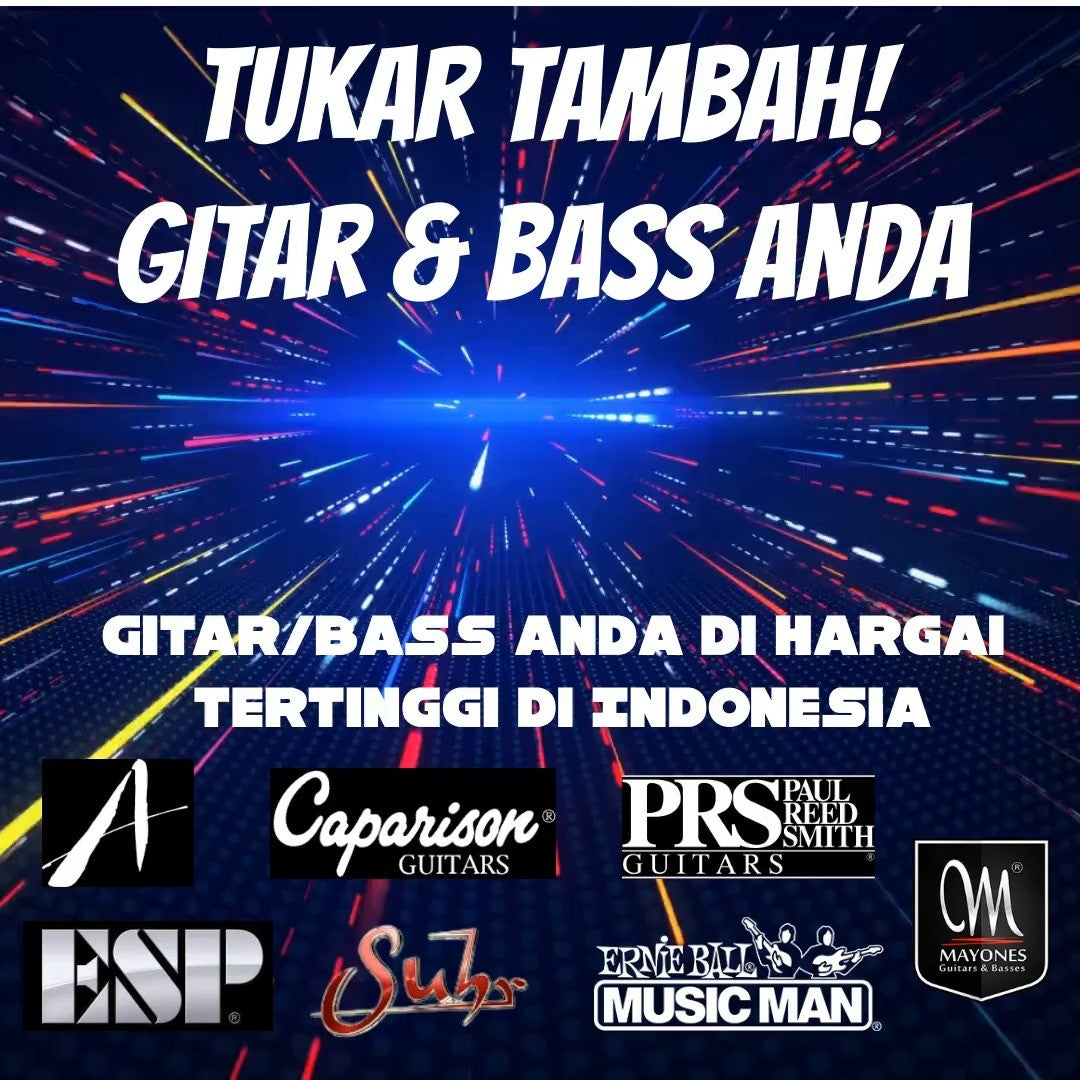 Tukar tambah gitar bekas anda...