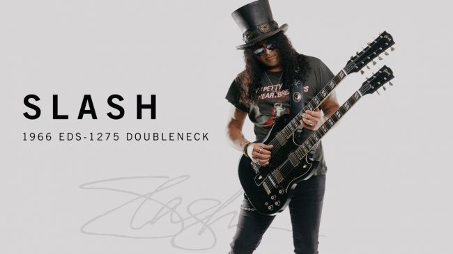Gibson releases the Custom Shop Slash 1966 EDS-1275 Doubleneck