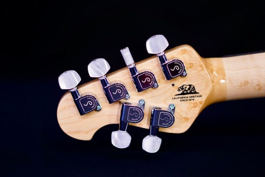 Ernie Ball Music Man Luke 4 HSS Green Tide D01389