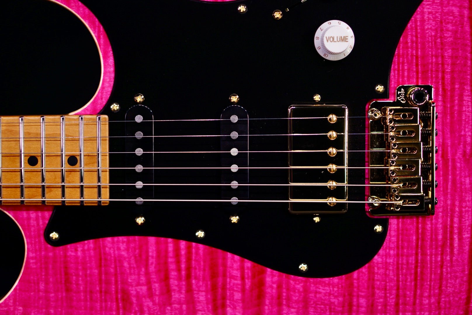 Suhr Standard Custom Magenta Pink Stain 85771