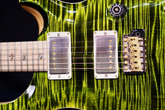 PRS Custom 24 Piezo Wood Library Artist Neck Jade 0405766