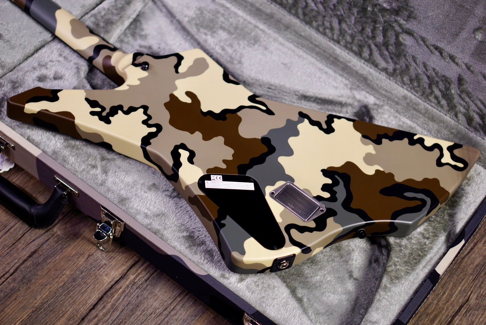 ESP SNAKEBYTE CAMO James hetfield signature E7831242