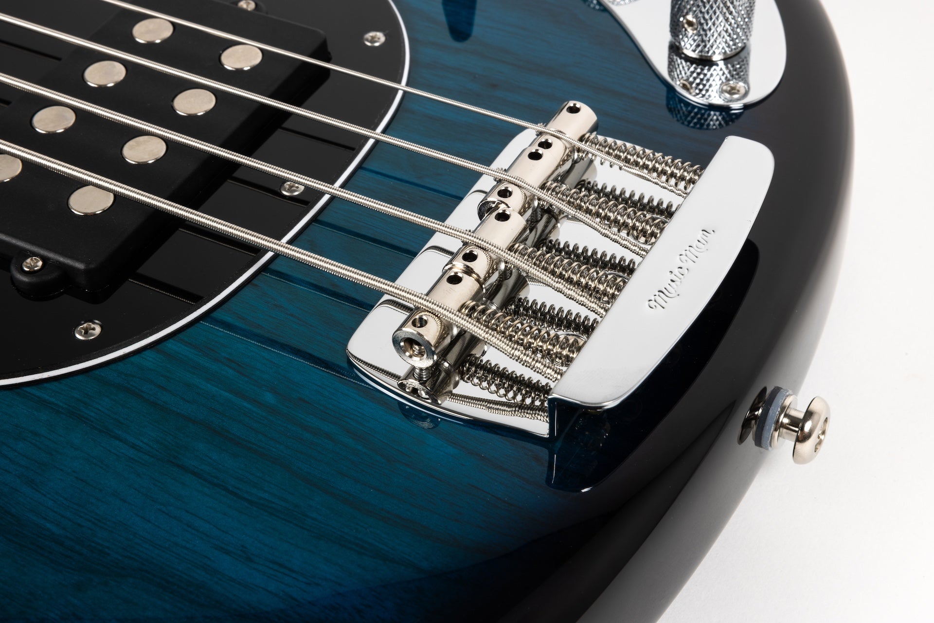 Ernie Ball Music Man StingRay Special 4 HH Pacific Blue Burst K02347