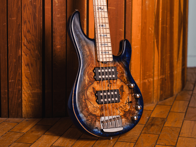 Ernie Ball Music Man BFR StingRay 5HH - Paua Blue Burst K08078