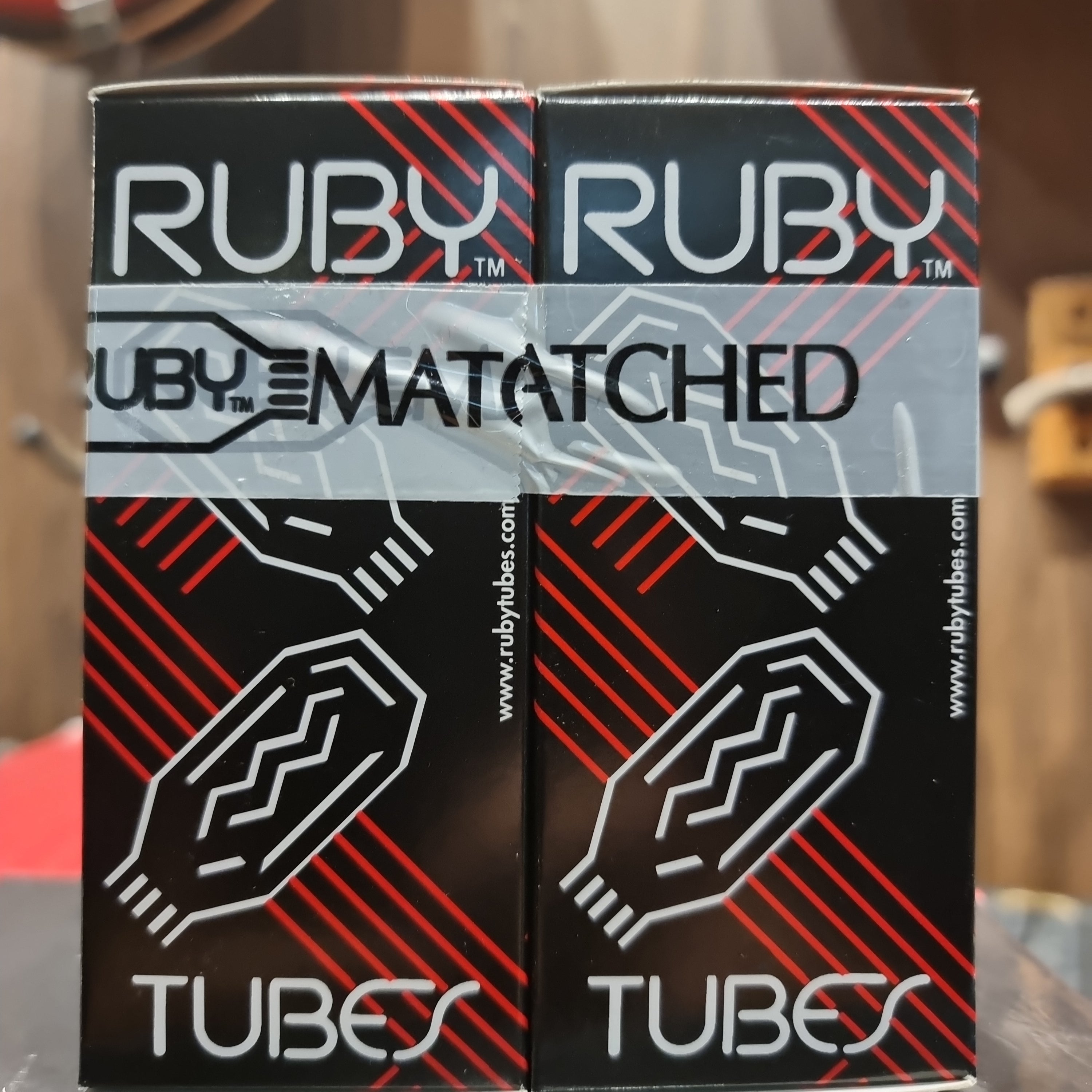 Ruby 6V6 Matched Amp Tubes Matched QUAD ( pack of 4) - HIENDGUITAR HIENDGUITAR tube