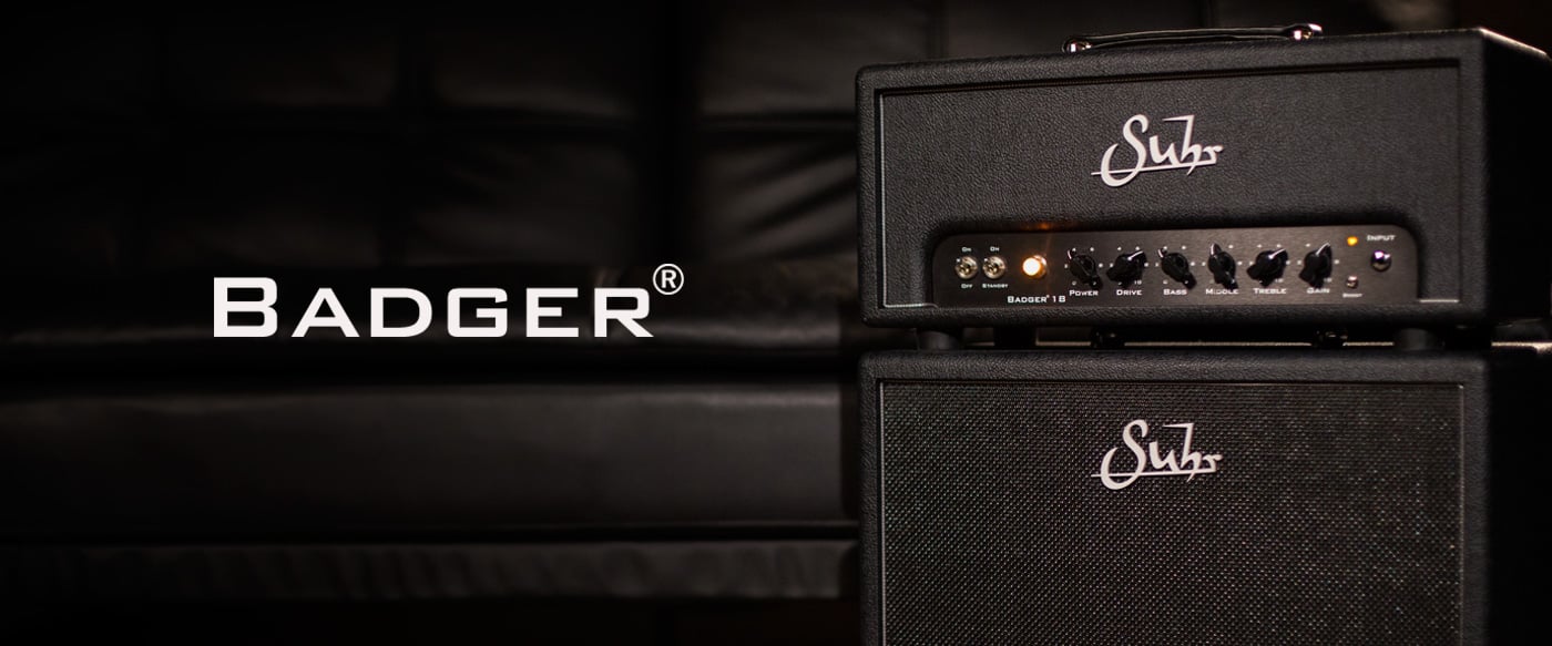 SUHR Badger 35 Amplifier Head 02-B35-0024 sn 653