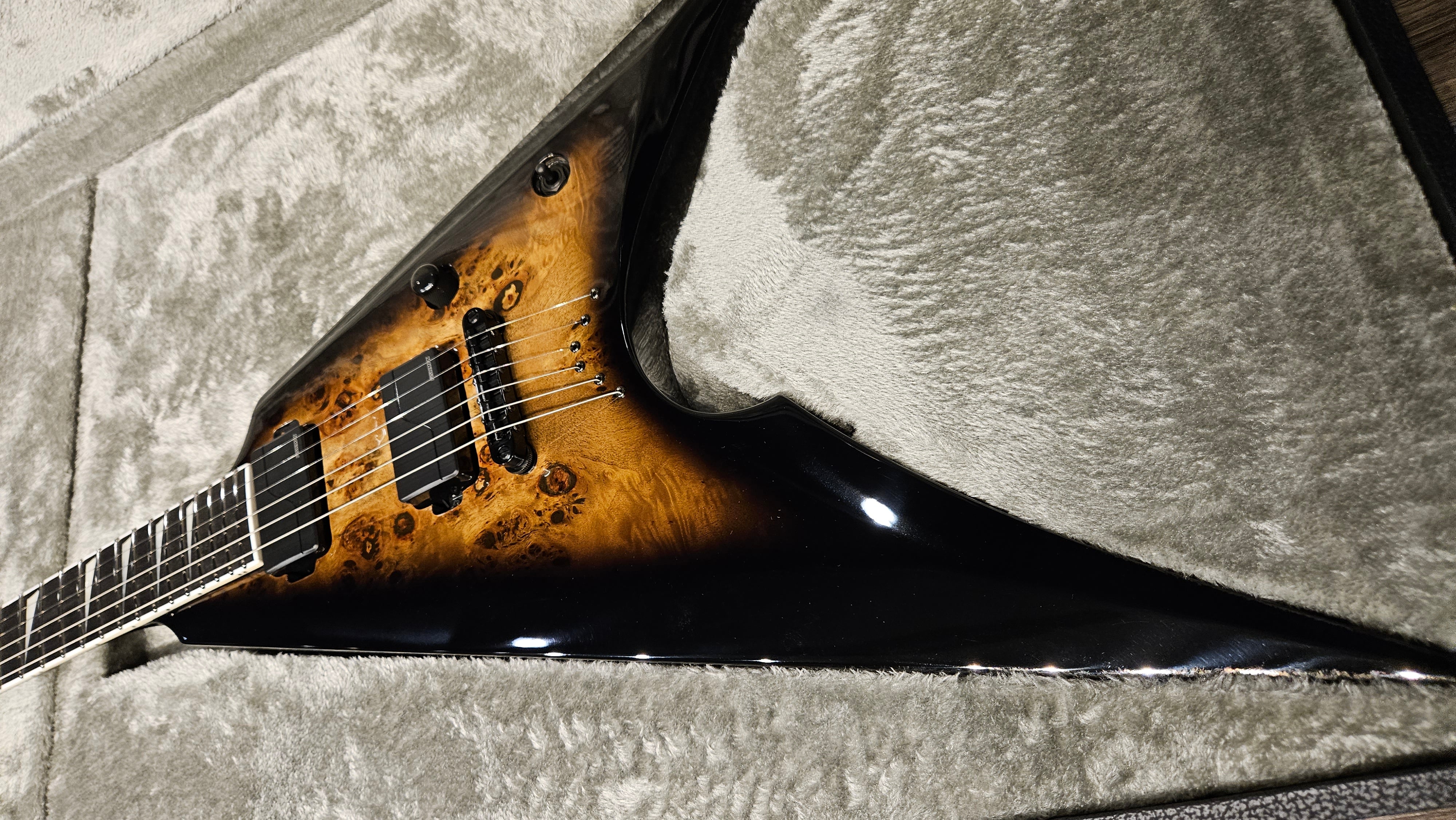 ESP E-II ARROW NT Nebula Blackburst ES4494223 - HIENDGUITAR E-II GUITAR