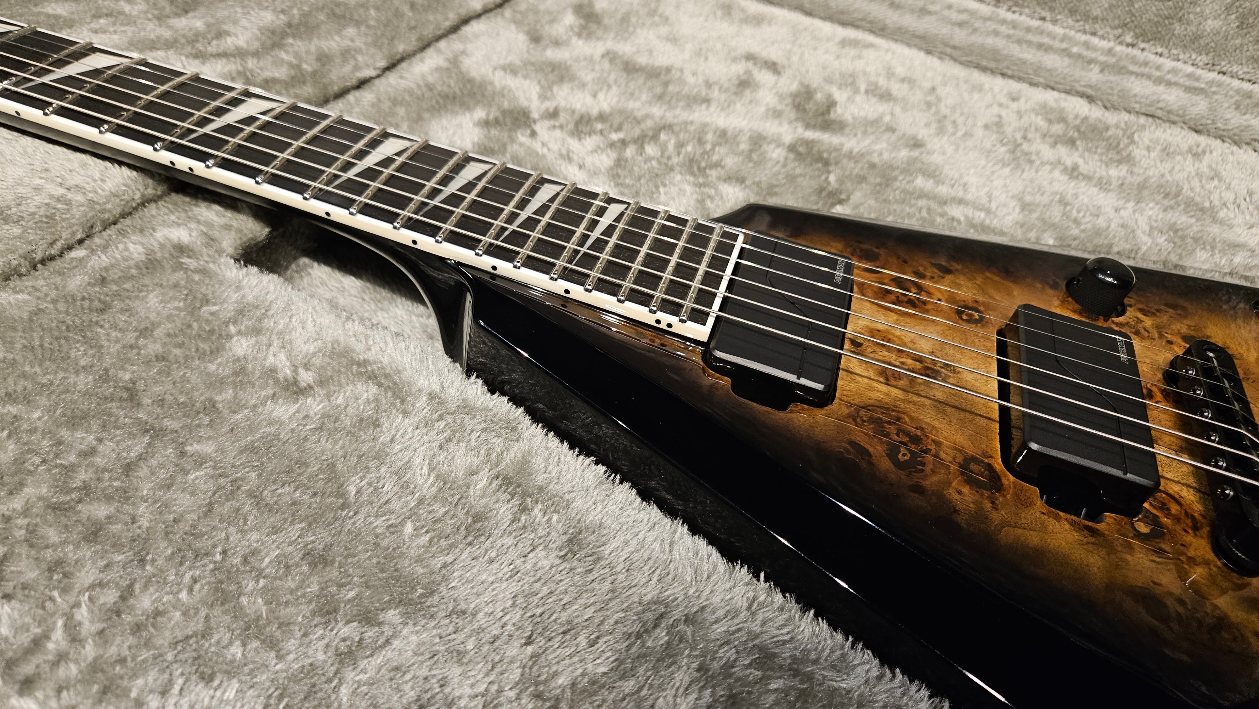 ESP E-II ARROW NT Nebula Blackburst ES4494223 - HIENDGUITAR E-II GUITAR