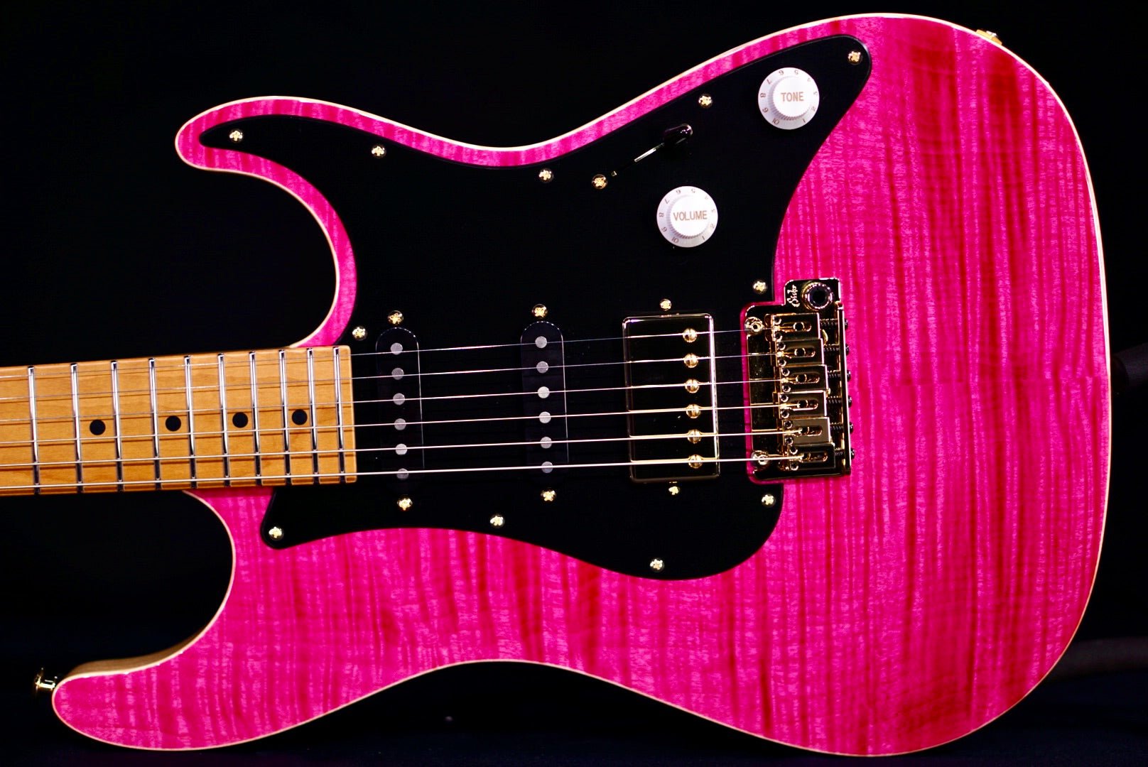 Suhr Standard Custom Magenta Pink Stain 85771