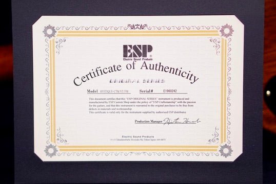 ESP Original Mystique NT Red Blue Gradation E1960242