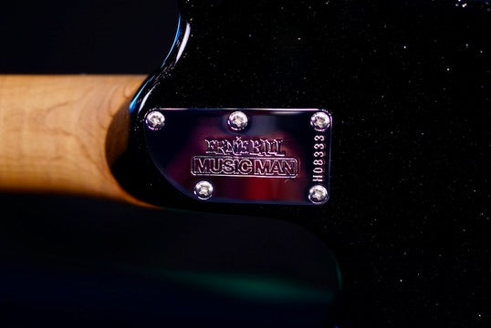 Ernie Ball Music Man Luke 4 HSS Black Sparkle H08333