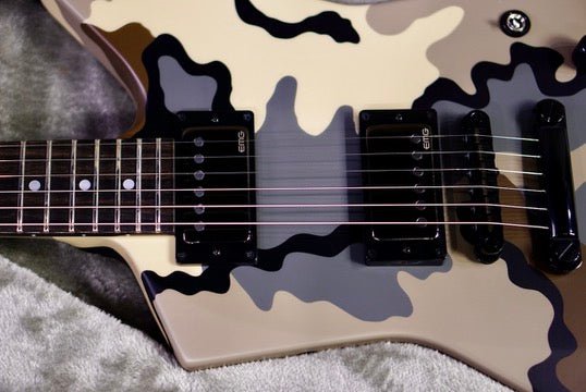 ESP SNAKEBYTE CAMO James hetfield signature E0811242