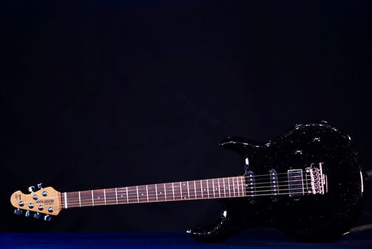 Ernie Ball Music Man Luke 4 HSS Black Sparkle H08333