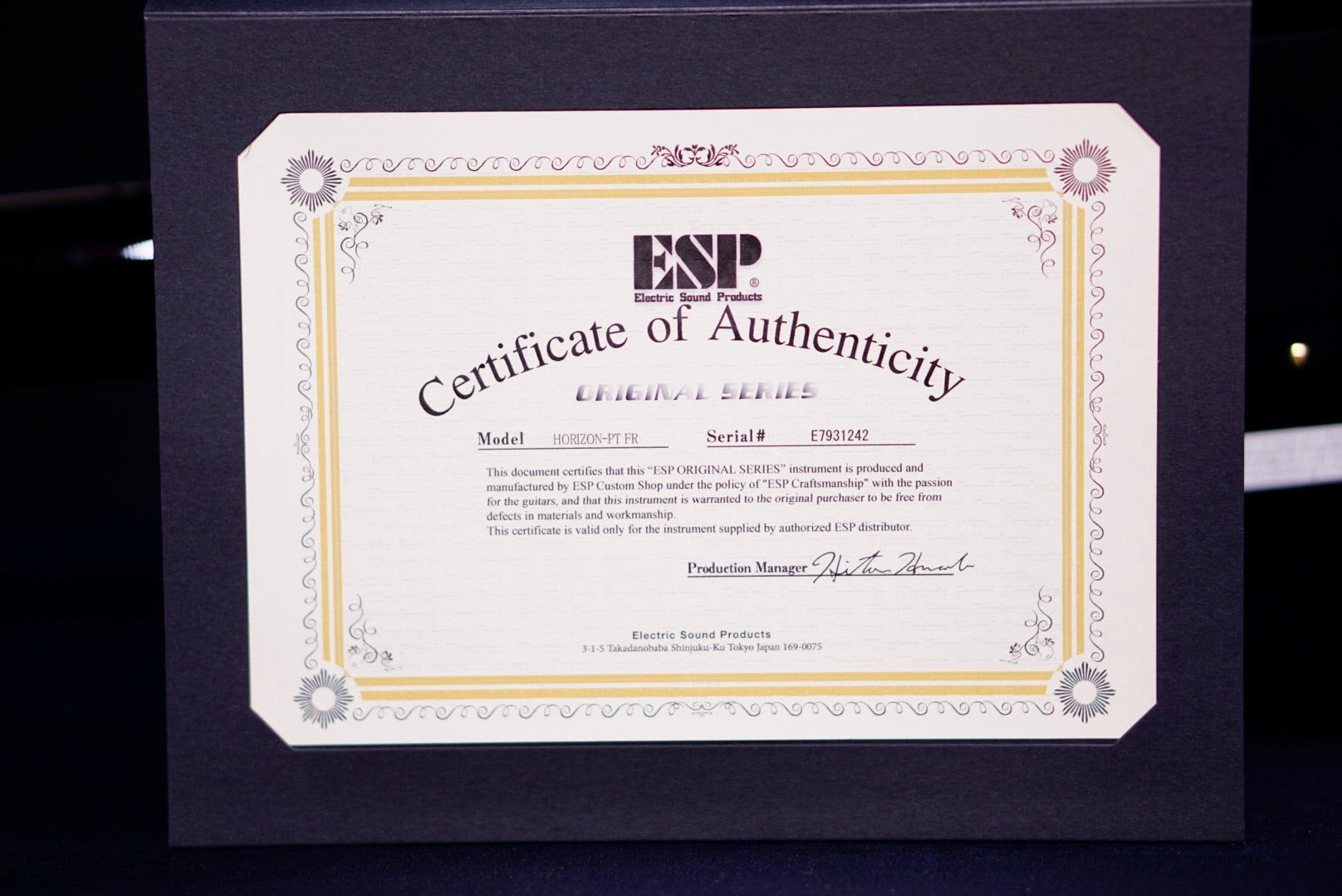 ESP Original HORIZON-PT FR Fire Opal E7931242