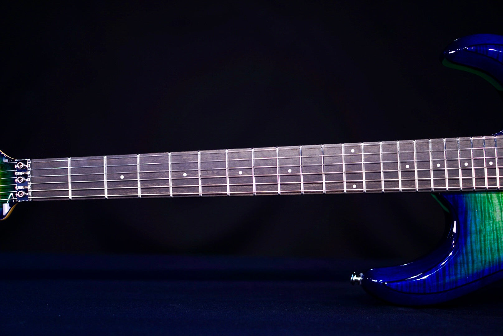 Ernie Ball Music Man Luke 4 HSS Green Tide D01389