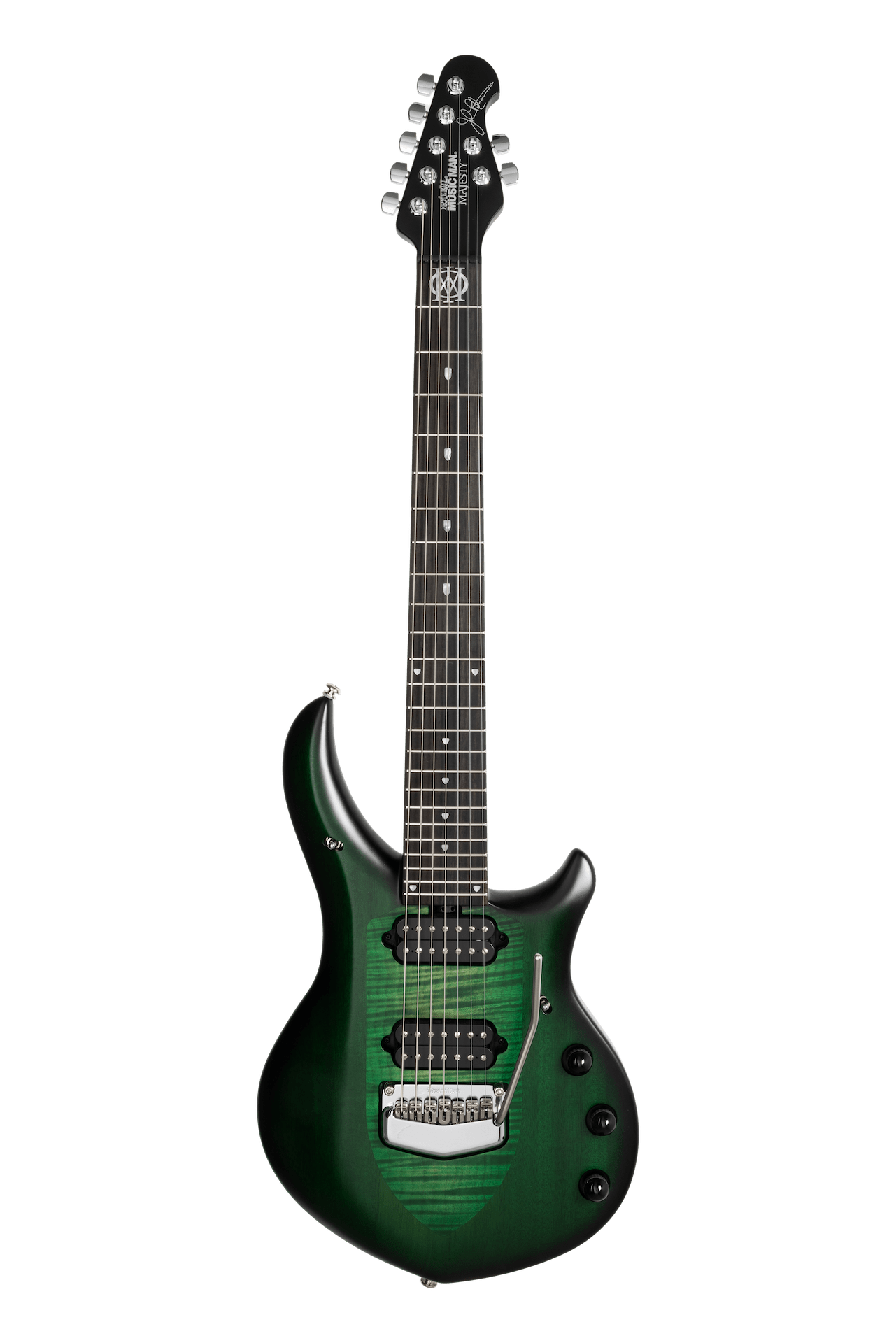 Ernie Ball Music Man Majesty 7 Gravity Green M019867