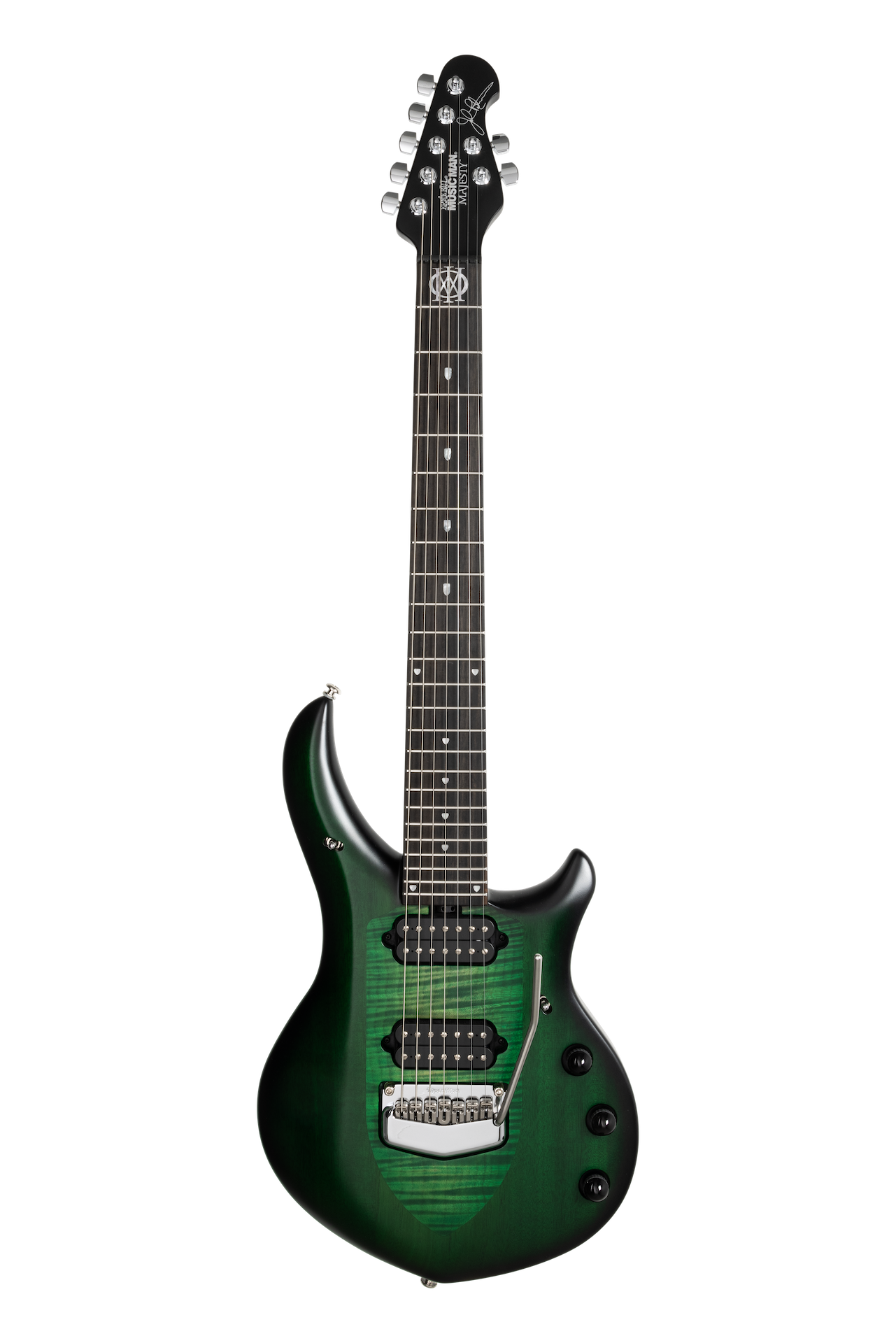 Ernie Ball Music Man Majesty 7 Gravity Green M019867