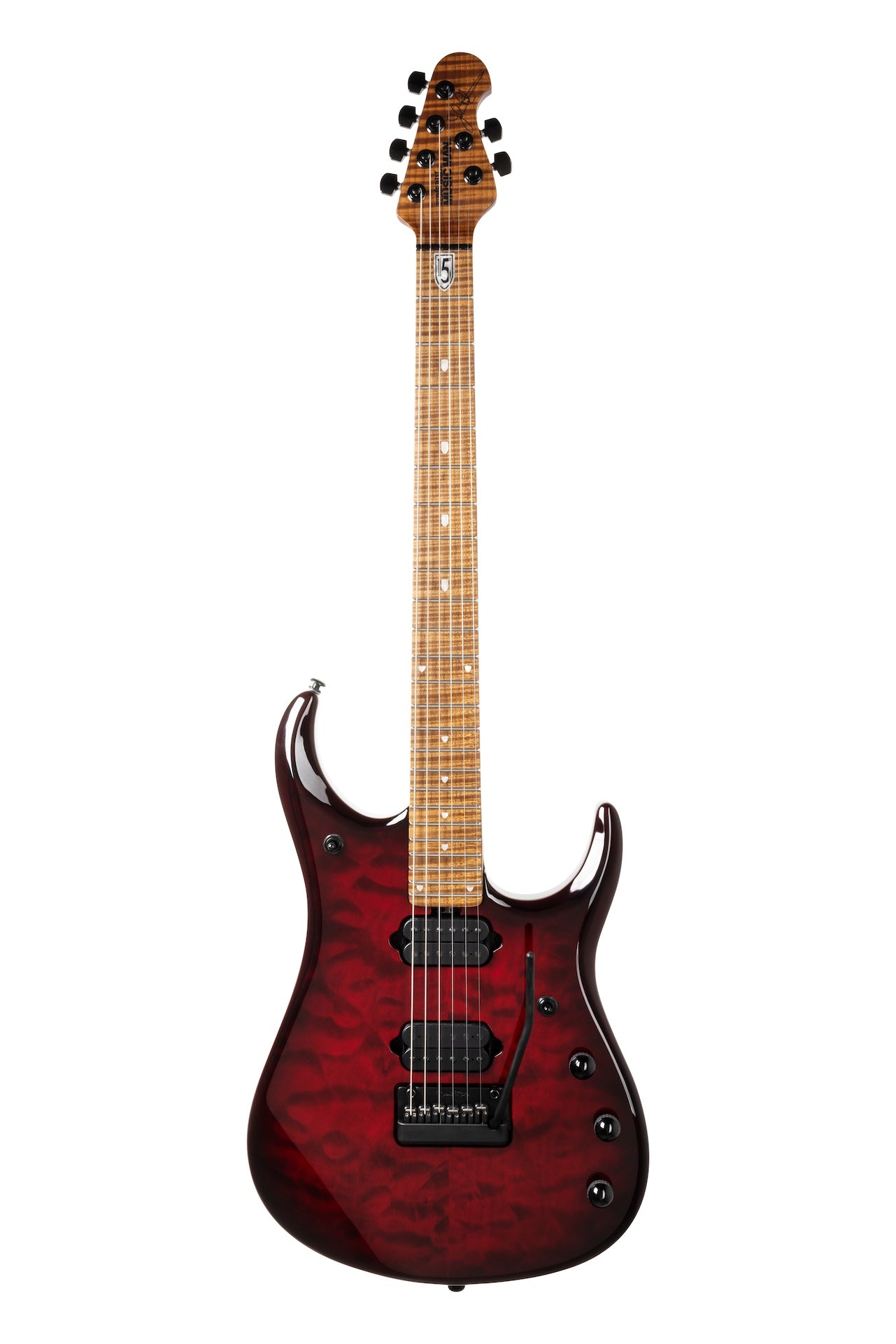 *UPCOMING* Ernie Ball Music Man JP15 Red Tide Quilt H09962