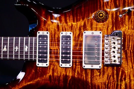 PRS Studio Black Gold Wraparound Burst 0404685
