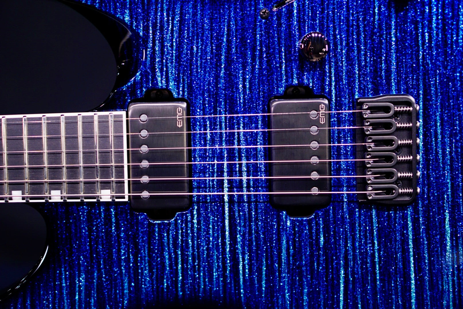 ESP Original M-II CTM NT/E Glitter Storm Blue E3511242