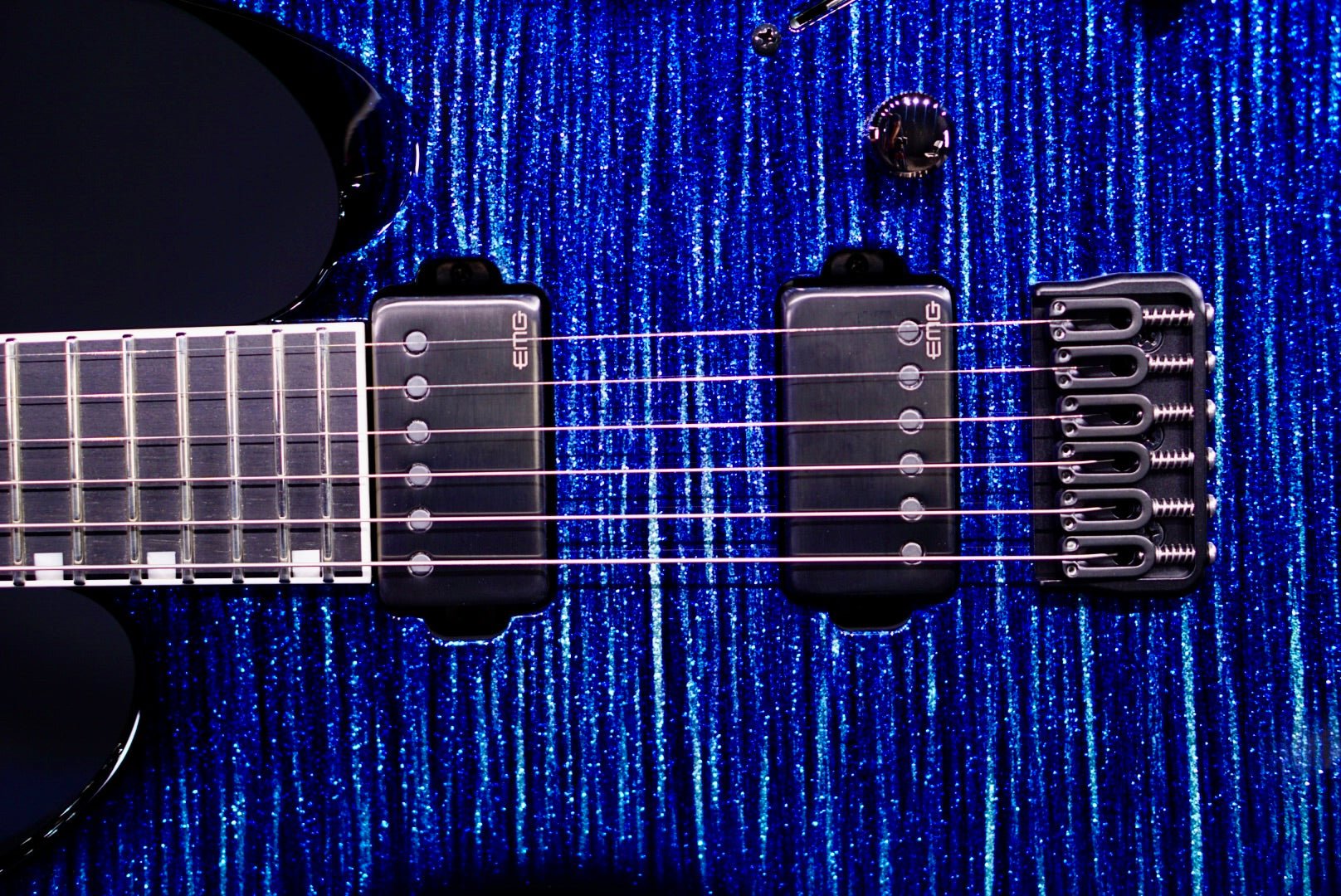 ESP Original M-II CTM NT/E Glitter Storm Blue E3511242