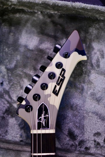 ESP SNAKEBYTE CAMO James hetfield signature E0710241