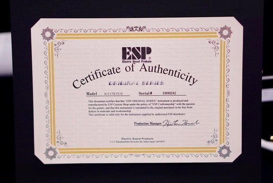 ESP Original M-II CTM FR/M Snow White E9090242
