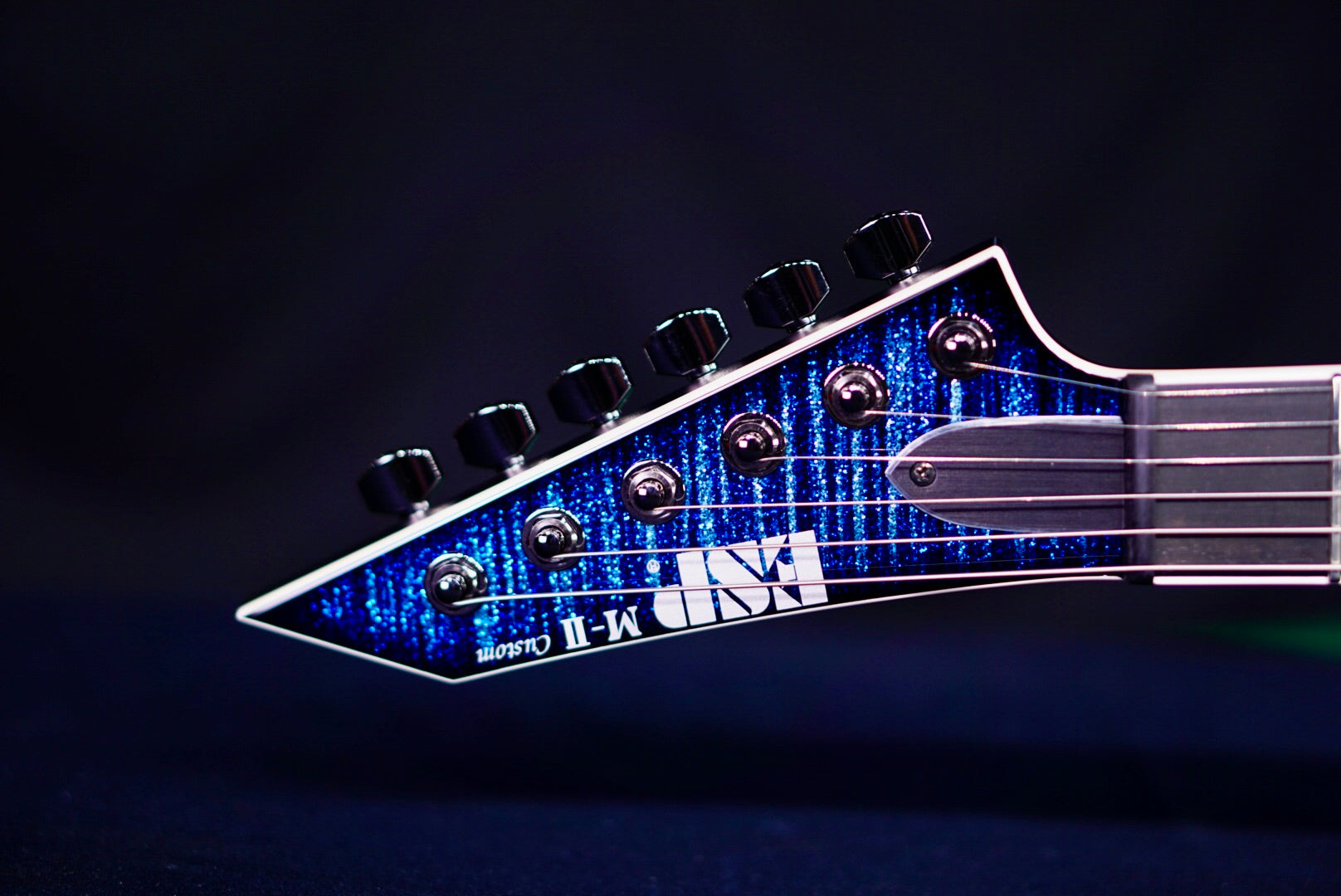 ESP Original M-II CTM NT/E Glitter Storm Blue E3511242