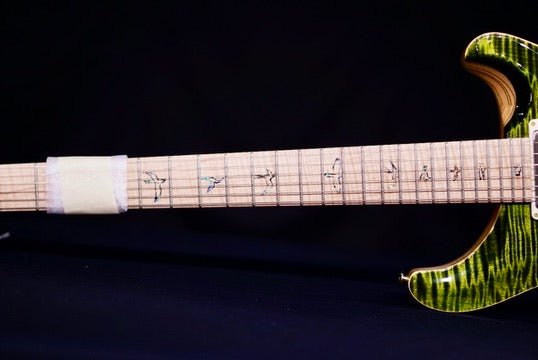 PRS Custom 24 Piezo Wood Library Artist Neck Jade 0405766