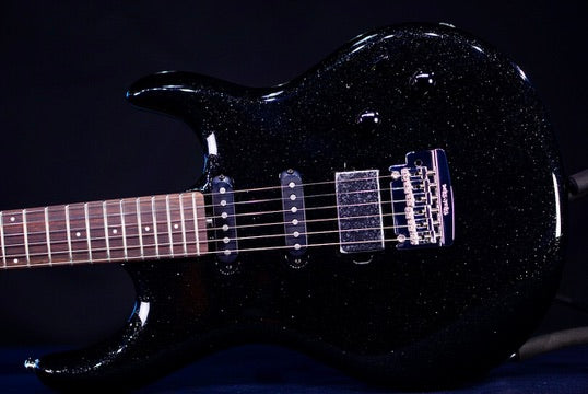 Ernie Ball Music Man Luke 4 HSS Black Sparkle H08333