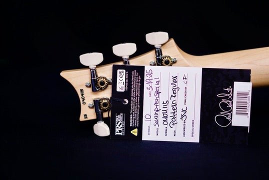 PRS Swamp Ash Special Black Doghair Smokeburst Rosewood fb 0404115