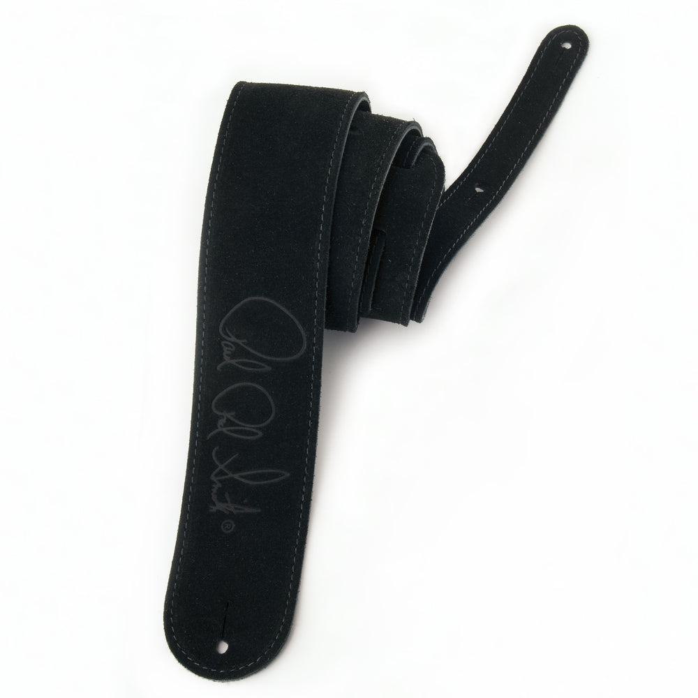 PRS STRAPS Suede, PRS Signature, BLACK ACC-3113 upc 825362330028 - HIENDGUITAR PRS Straps