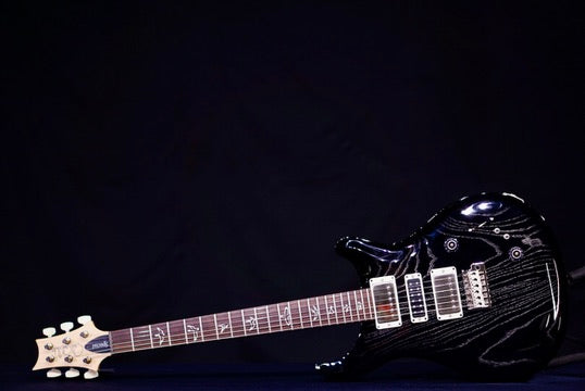 PRS Swamp Ash Special Black Doghair Smokeburst Rosewood fb 0404115