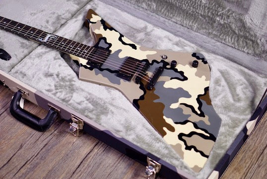 ESP SNAKEBYTE CAMO James hetfield signature E0811242
