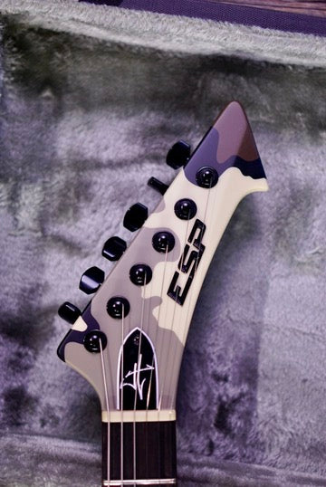 ESP SNAKEBYTE CAMO James hetfield signature E0811242