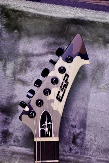 ESP SNAKEBYTE CAMO James hetfield signature E0811242