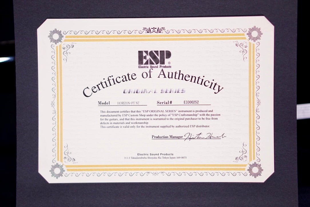 ESP Original HORIZON-PT NT Obsidian E3300252