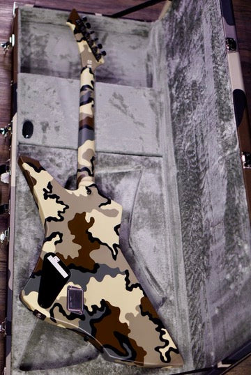 ESP SNAKEBYTE CAMO James hetfield signature E7831242