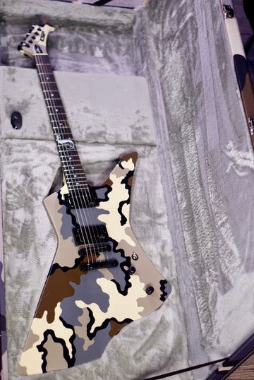 ESP SNAKEBYTE CAMO James hetfield signature E0811242