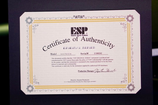 ESP Original M-II CTM NT/M Maziora / Silver Green e1990242