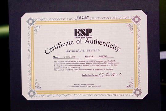 ESP Original M-II CTM NT/M Maziora / Silver Green e1990242