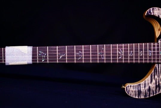 PRS Custom 24 Piezo wood library Rosewood Neck Run Faded Charcoal 0405768