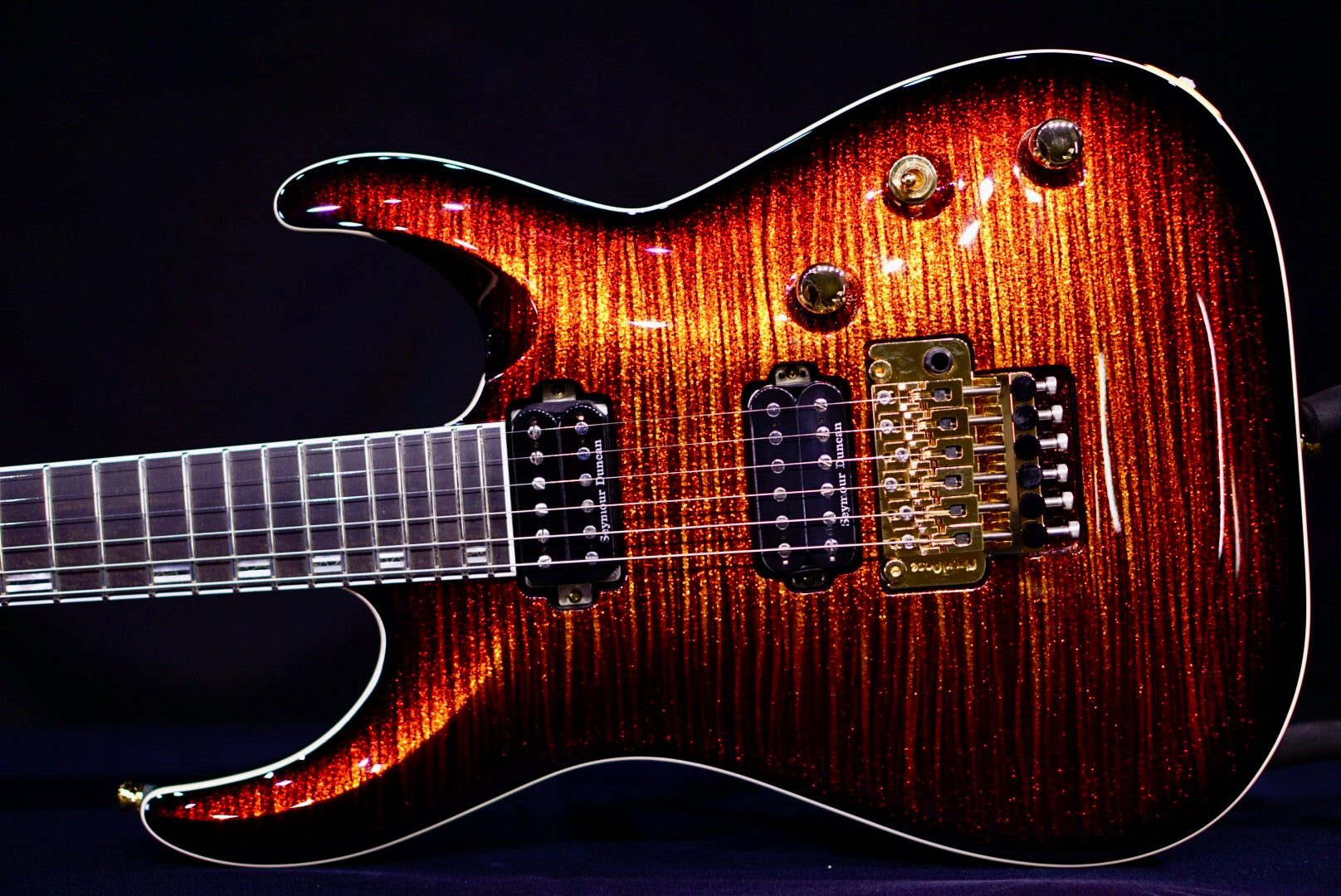 ESP Original HORIZON-PT FR Glitter Storm Red E4331242