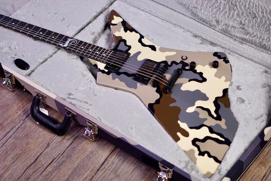 ESP SNAKEBYTE CAMO James hetfield signature E07001242