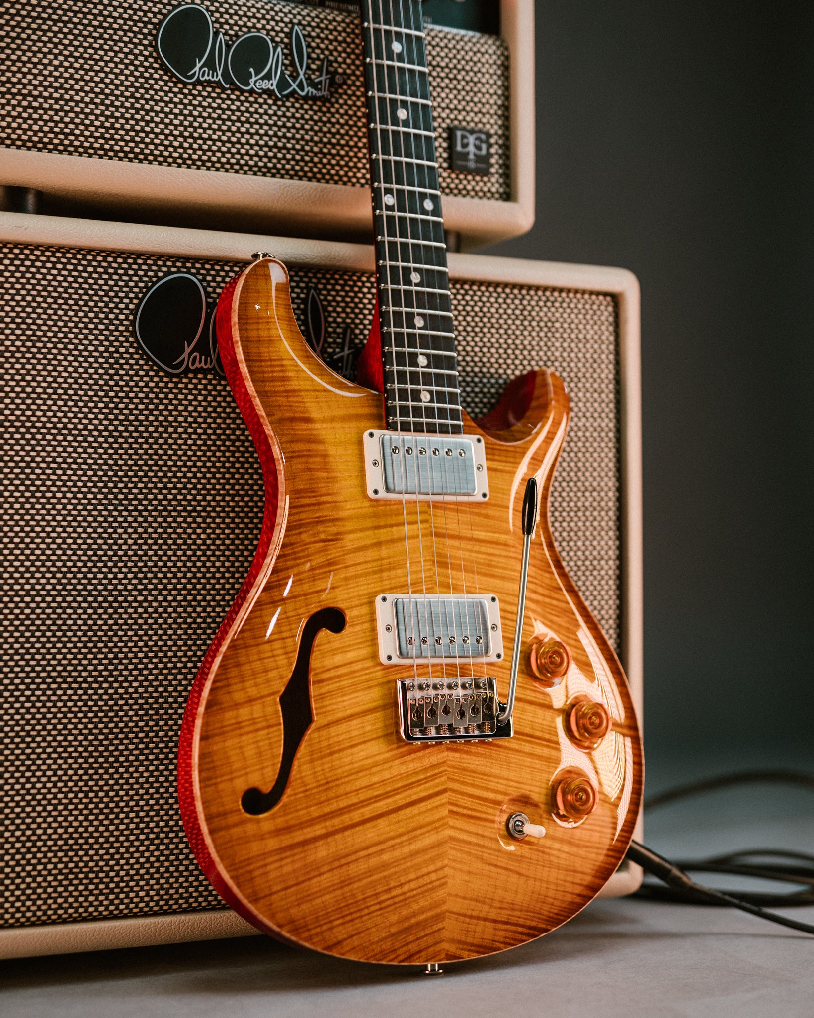 PRS DGT Semi-Hollow Limited Edition McCarty Sunburst 0392527