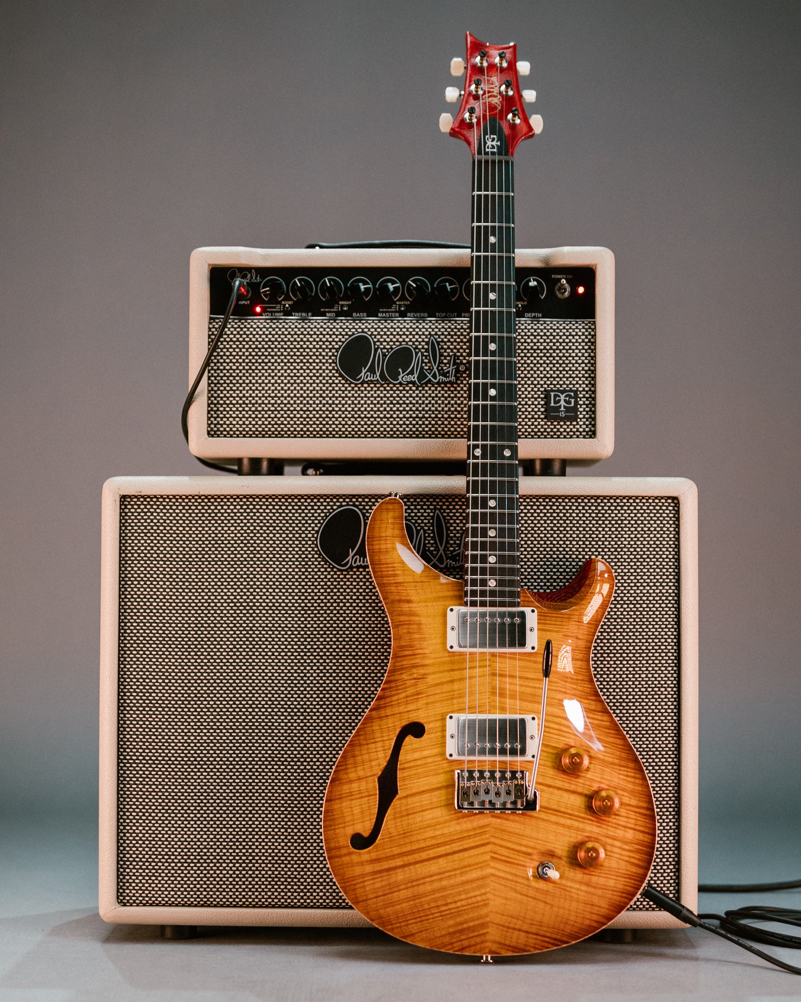 PRS DGT Semi-Hollow Limited Edition McCarty Sunburst 0392527