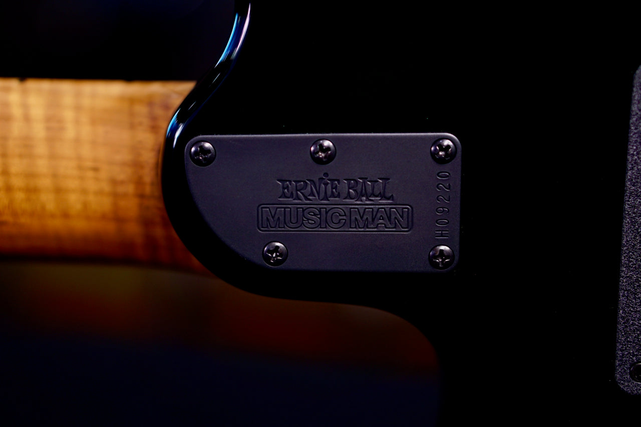 Ernie Ball Music Man JP15 Green Tiger Quilt H09220