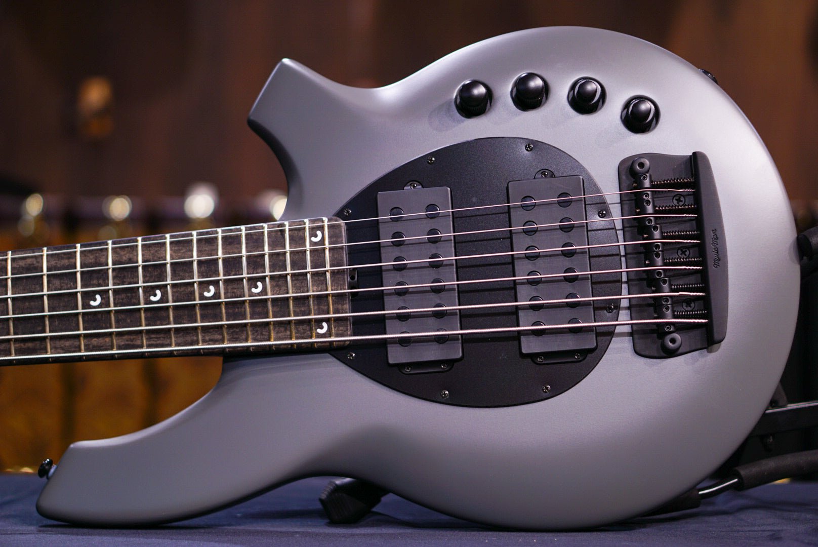 Ernie Ball Music Man Bongo Bass 6 HH Titan Grey K02060