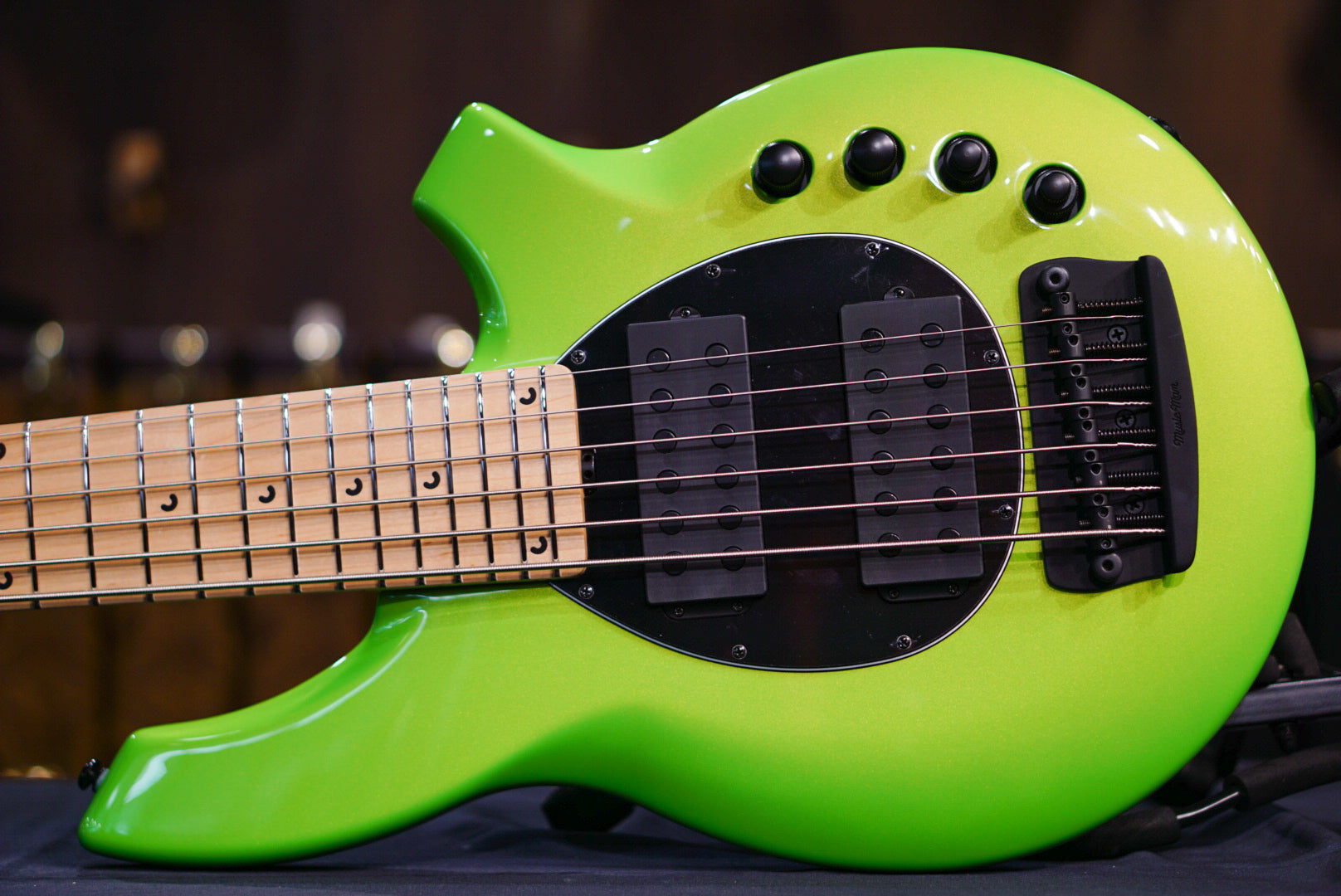 Ernie Ball Music Man Bongo Bass 6 HH Mantis Green K04432